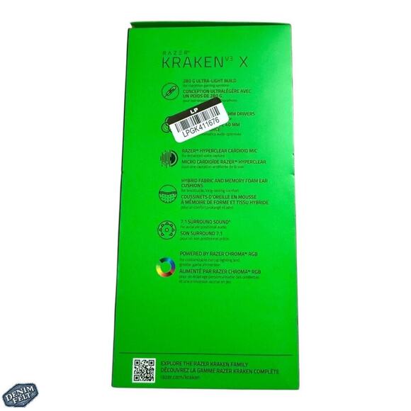 Razer Kraken V3 X Wired USB PC Gaming Headset | Black on Black | NEW/NIB!! - Picture 14 of 16